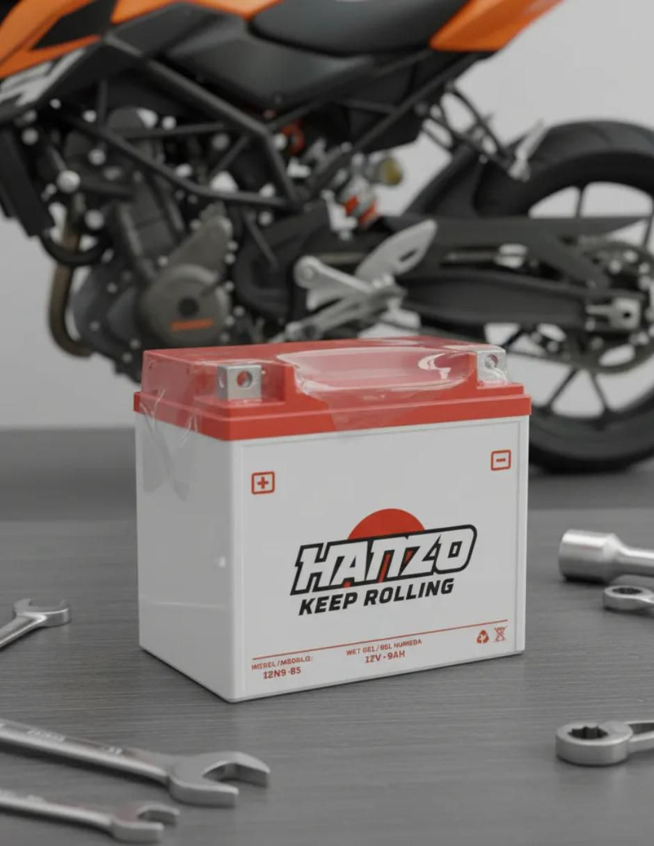 Batería de gel para moto Generico 12N9-3B-BS