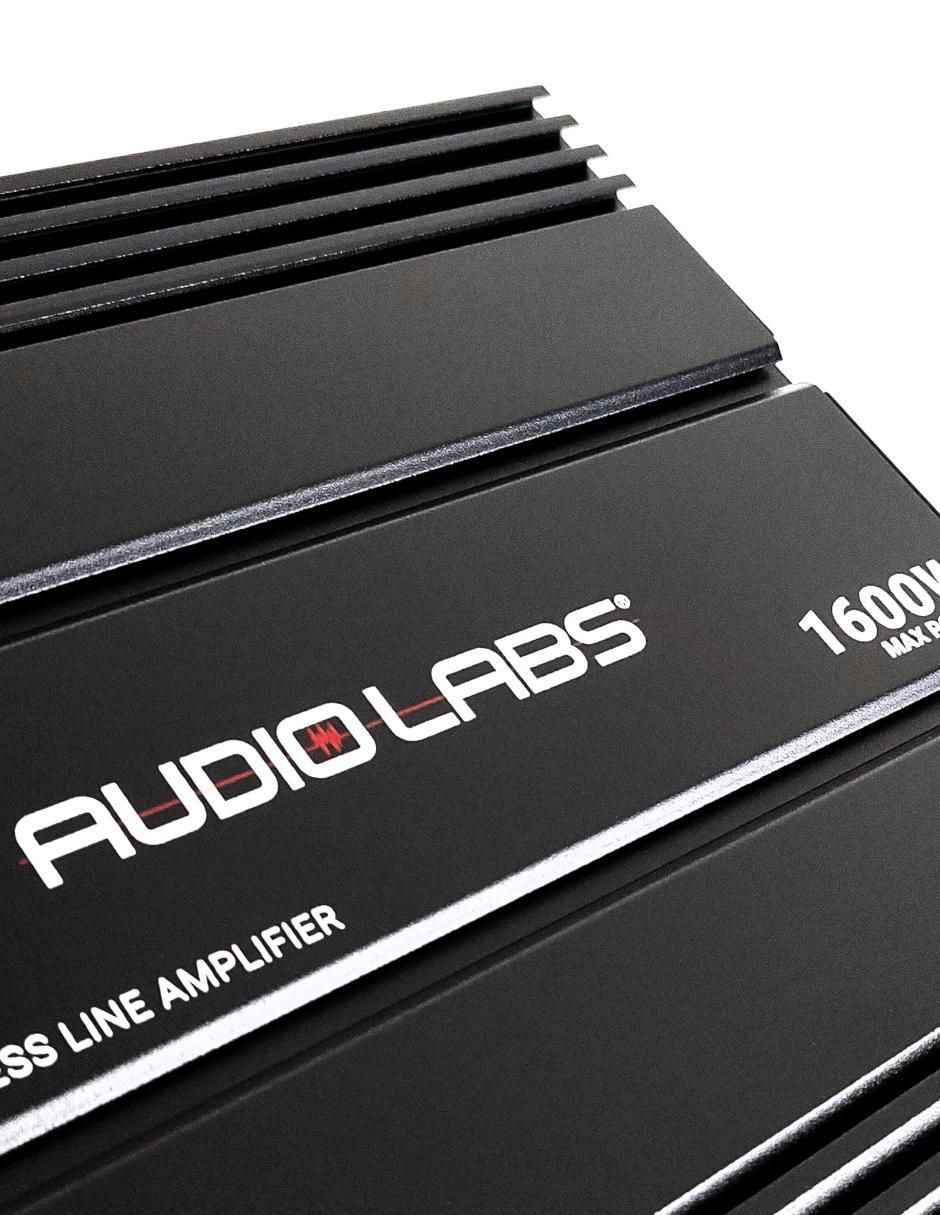 Amplificador para auto Audio Labs ADL-Access800.1 de 9-16 VDC