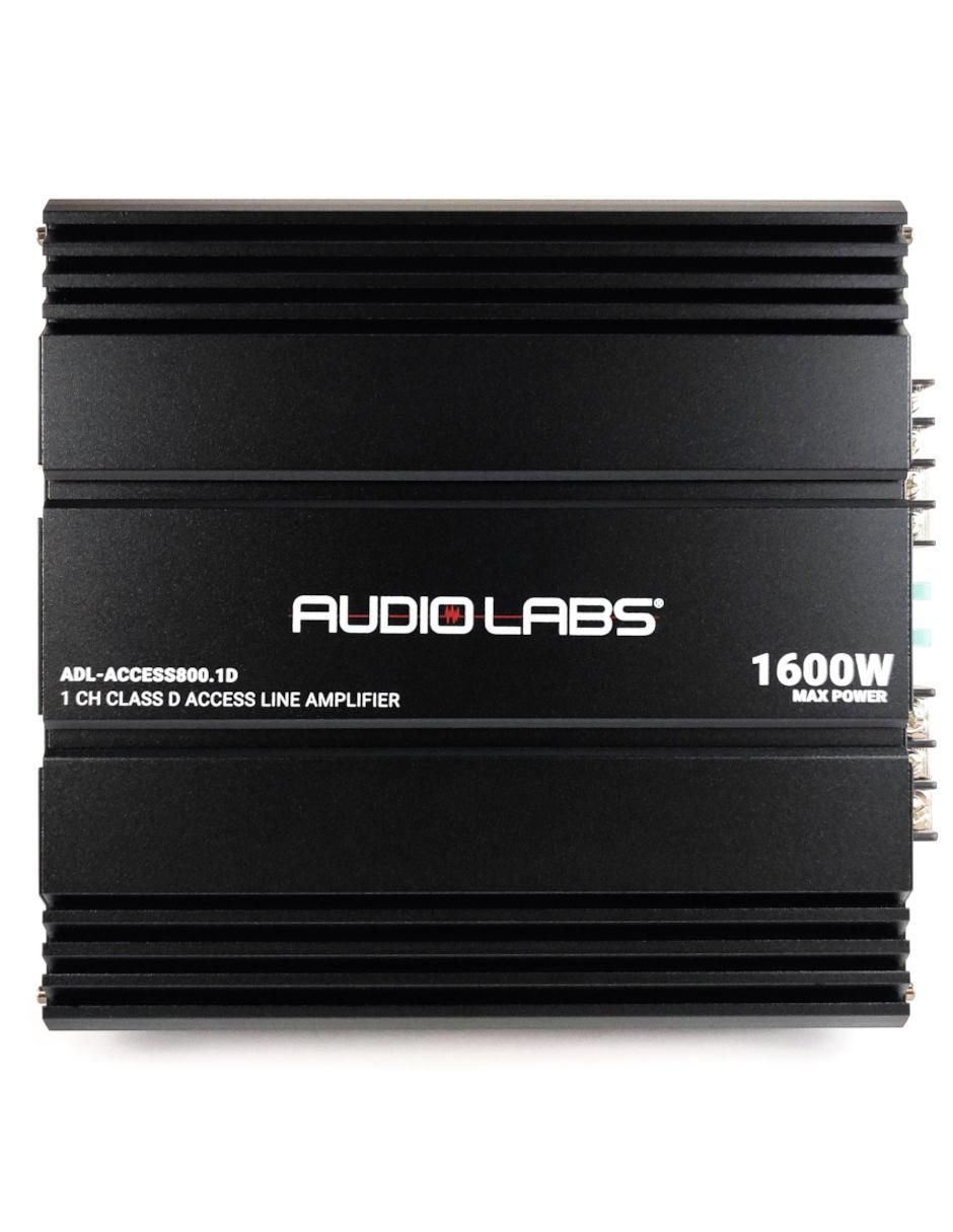 Amplificador para auto Audio Labs ADL-Access800.1 de 9-16 VDC