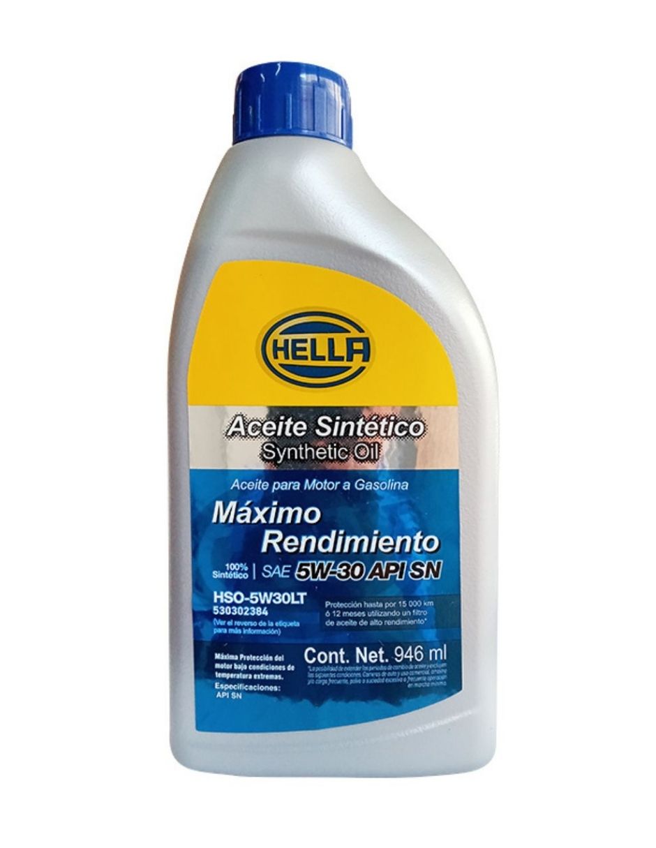 Aceite sintético para automóvil 5W-30 946 ml