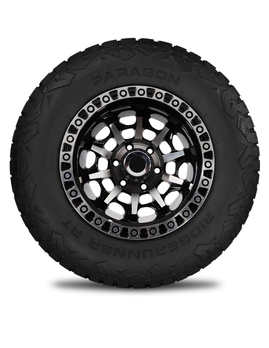 Set llantas para auto Paragon Ridgerunner RT 275/65 R18 3