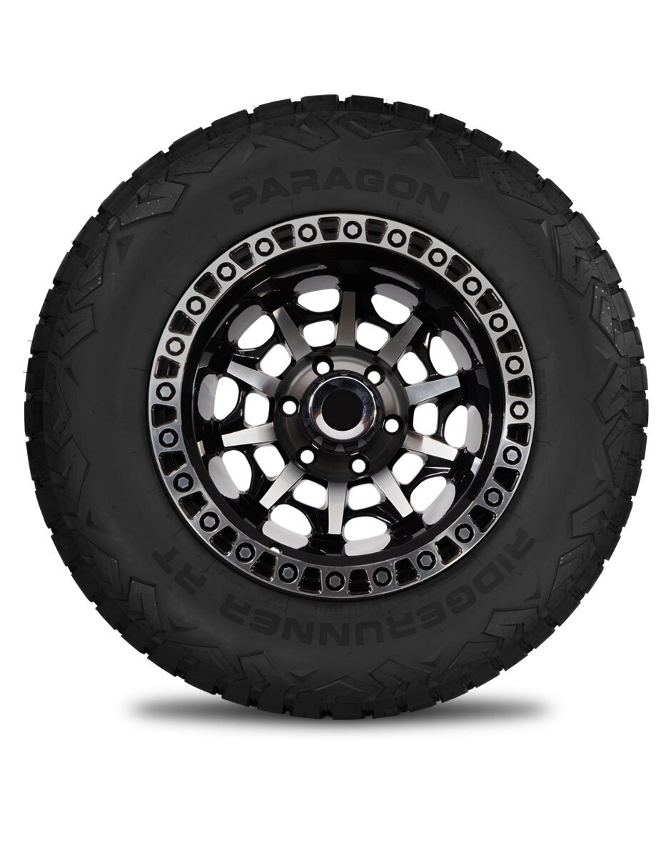 Set llanta para auto Paragon Ridgerunner RT 35x /12.5 R17 3