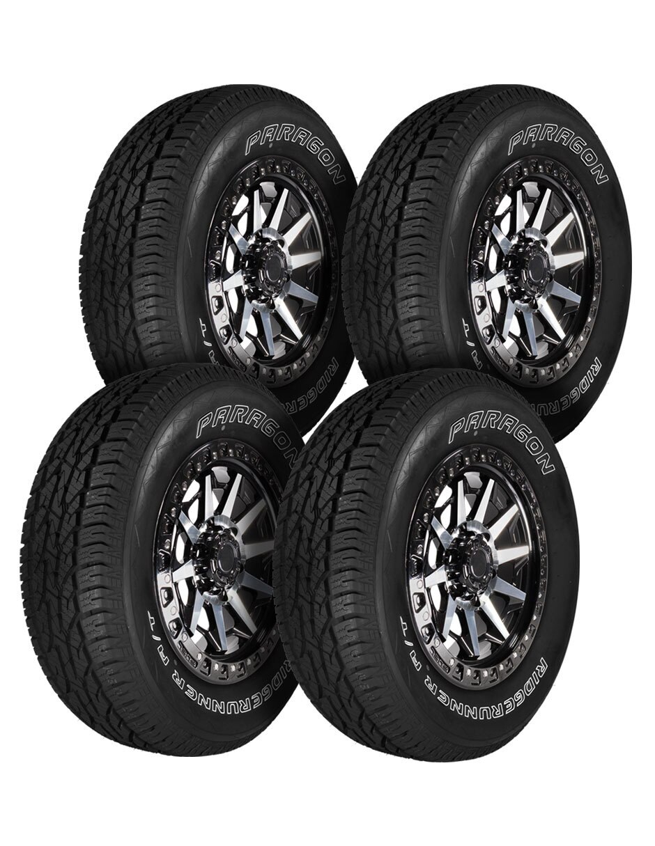 Set llantas para auto Paragon Ridgerunner A/T 265/70 R17 Set llantas para auto Paragon Ridgerunner A/T 265/70 R17