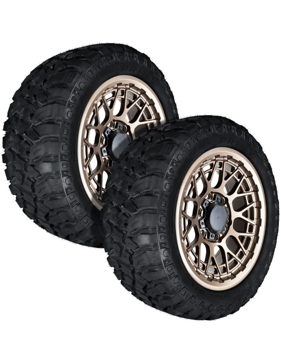 Set de llantas para auto hm1 33x / 12.5 r15 Set de llantas para auto hm1 33x / 12.5 r15
