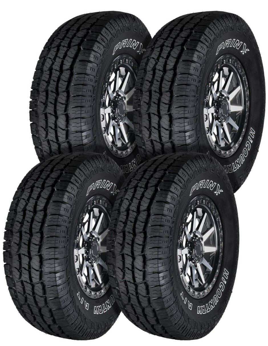 Set de llantas para auto ha2 31x / 10.5 r15 Set de llantas para auto ha2 31x / 10.5 r15