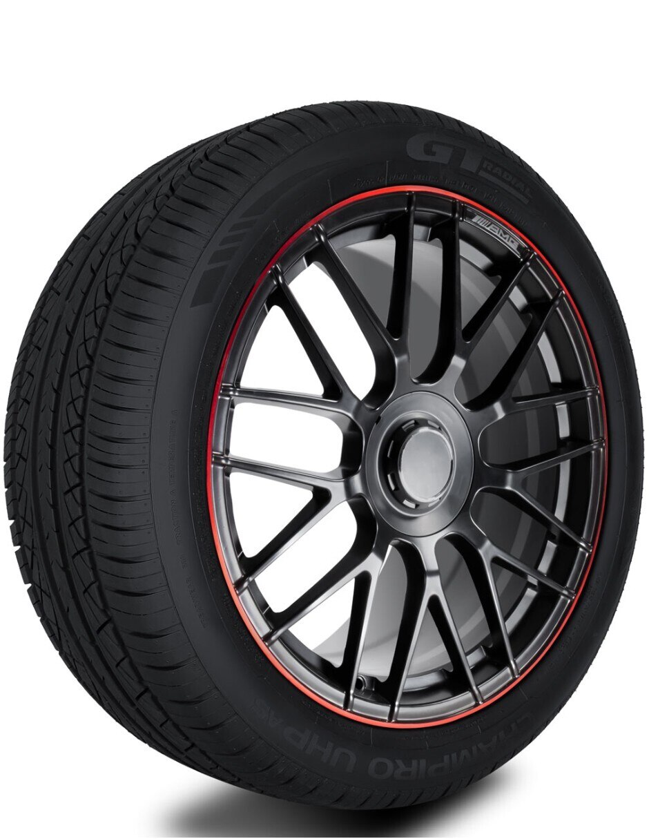 Set de llantas para auto champiro uhp as 225 / 55 r17 2