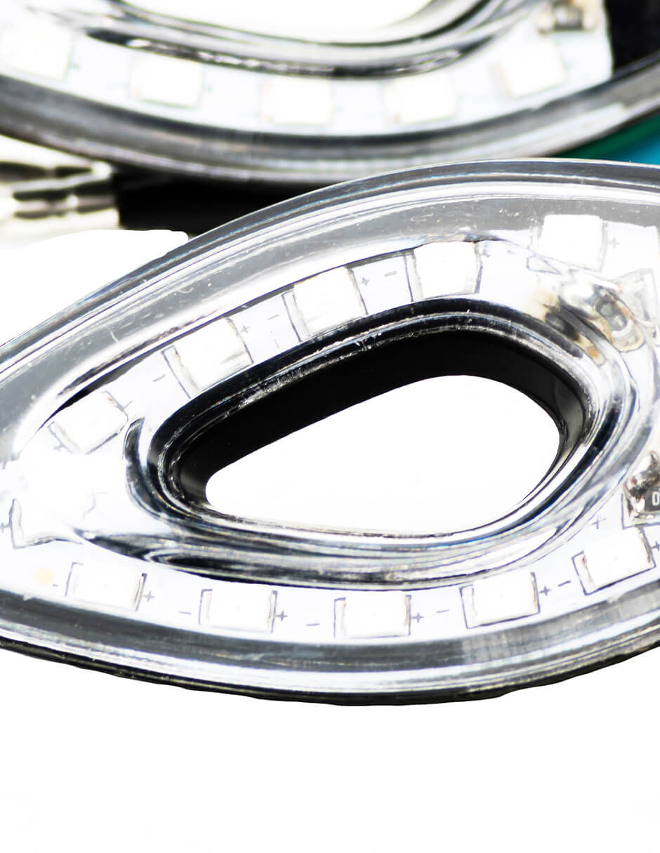 Set luz de posicionamiento trasero para motocicleta 3