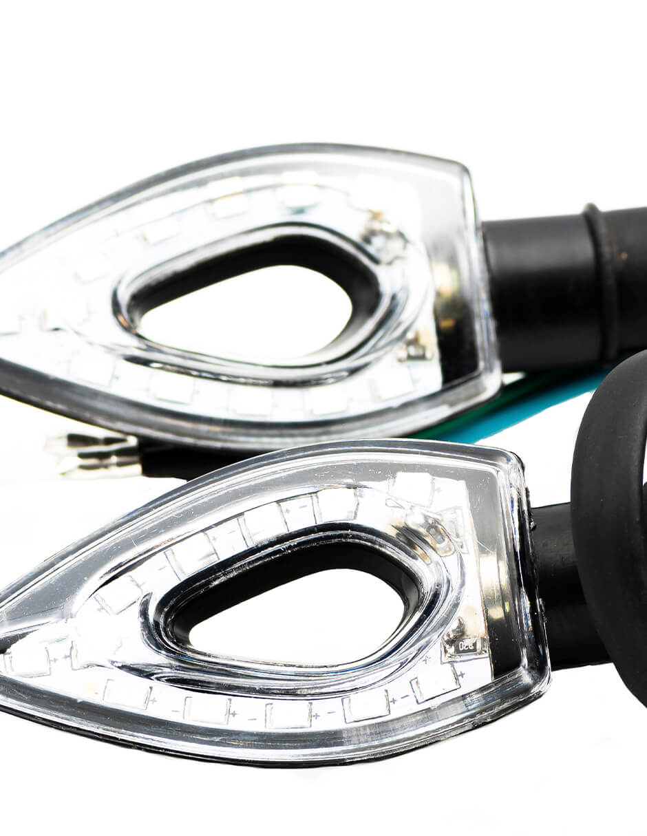 Set luz de posicionamiento trasero para motocicleta 5