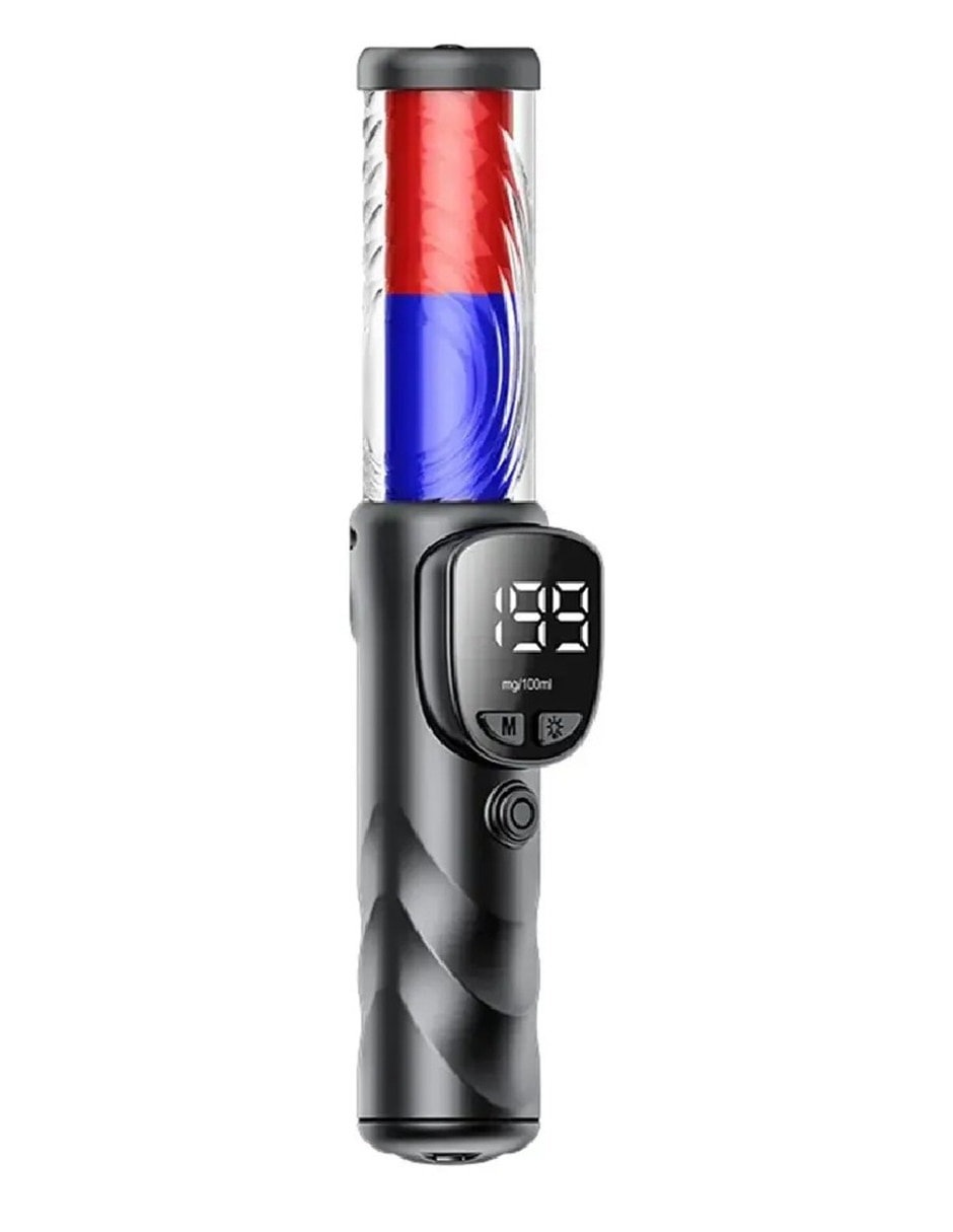 Alcoholímetro digital (AJ64) USB-C 200 mAh 10 hrs