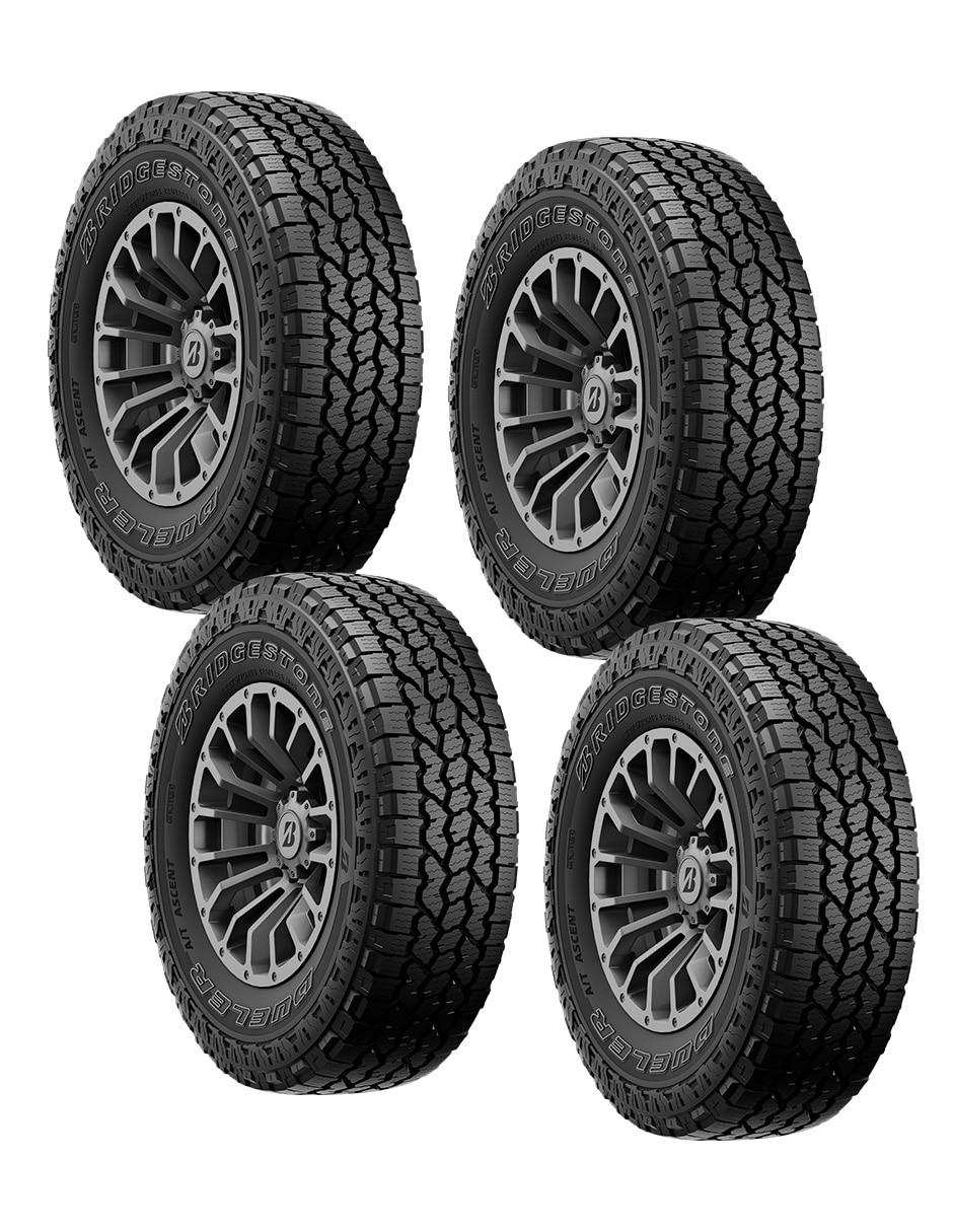 Set de llantas para auto dueler at ascent 255 / 70 r18 Set de llantas para auto dueler at ascent 255 / 70 r18