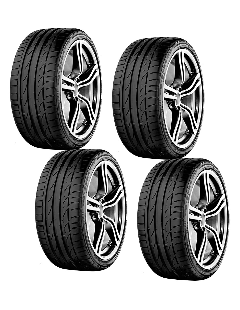 Set de llantas para auto potenza s001 225 / 45 r19 Set de llantas para auto potenza s001 225 / 45 r19