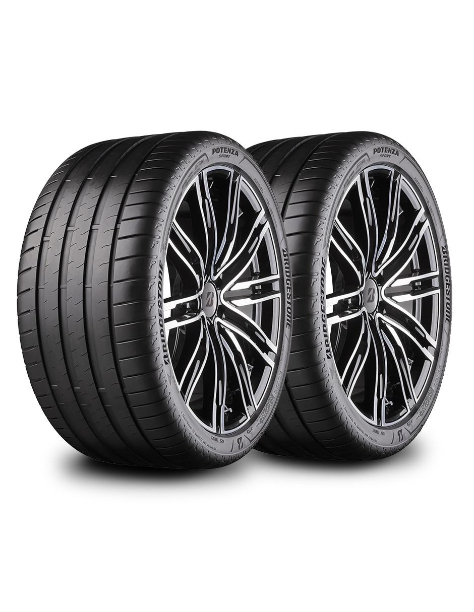 Set de llantas para auto potenza sport 275 / 35 r20 Set de llantas para auto potenza sport 275 / 35 r20