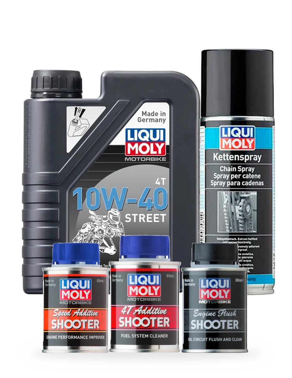 Aceite sintético para moto 10W-40