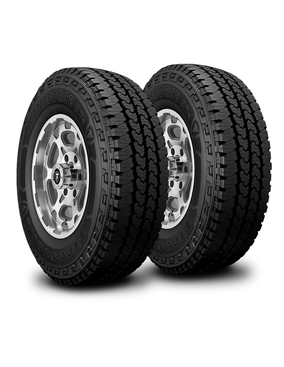 Set de llantas para auto transforce at2 265 / 70 r17