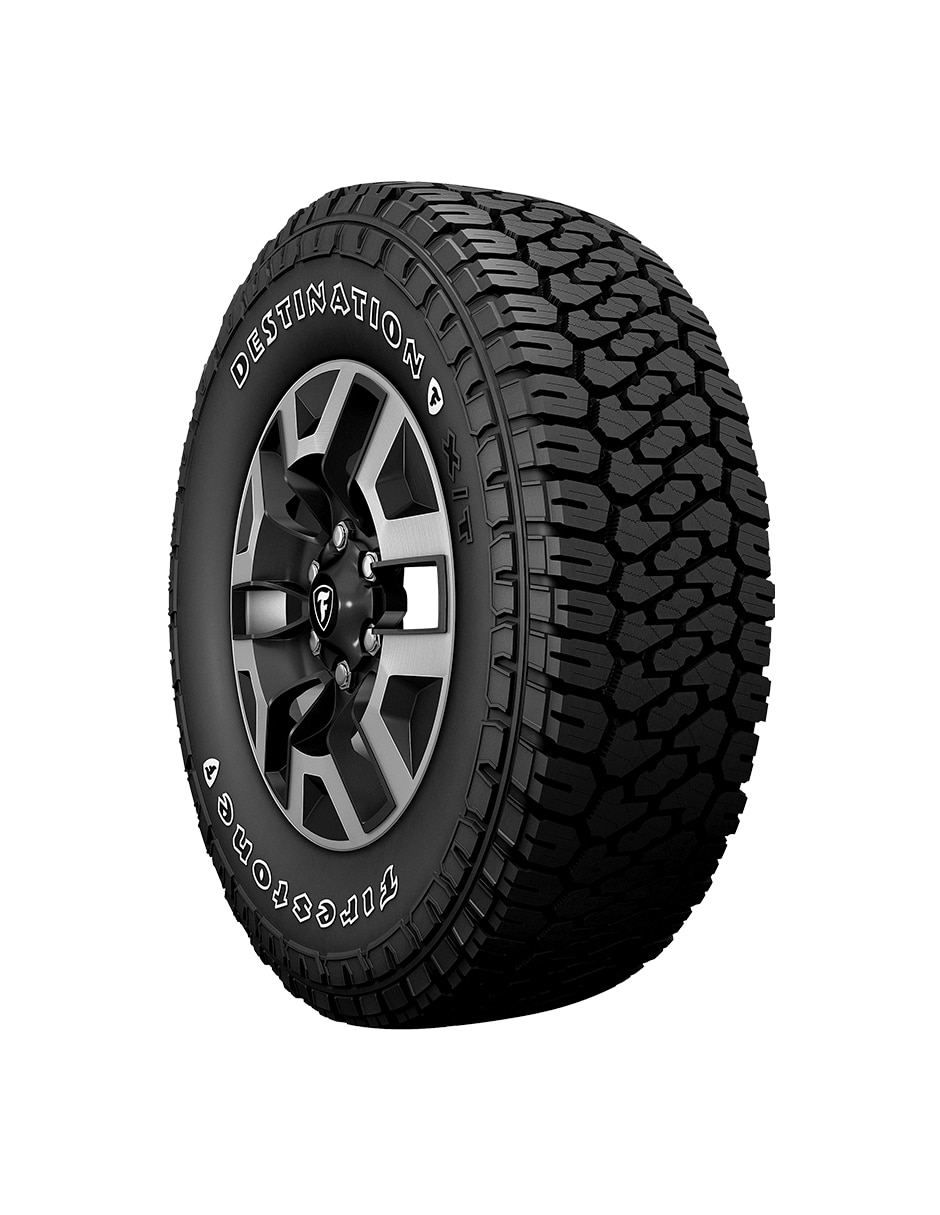 Set de llantas para auto destination xt 245 / 70 r17 2