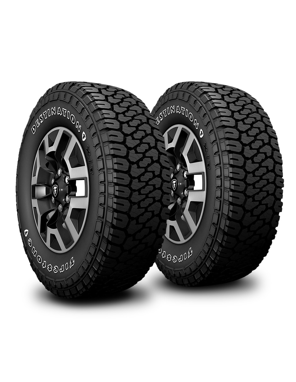 Set de llantas para auto destination xt 275 / 65 r18