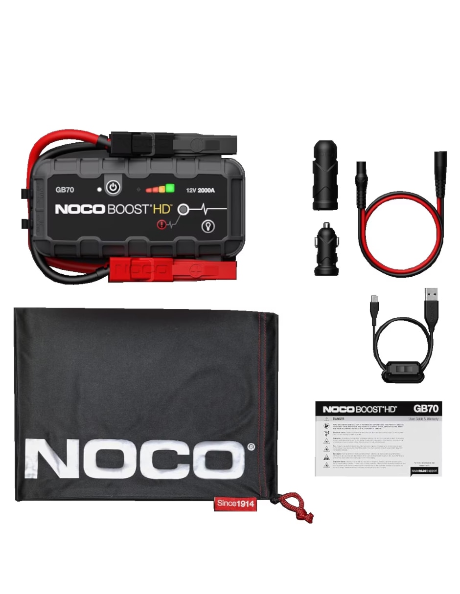 Arrancador compacto para auto gb70 2