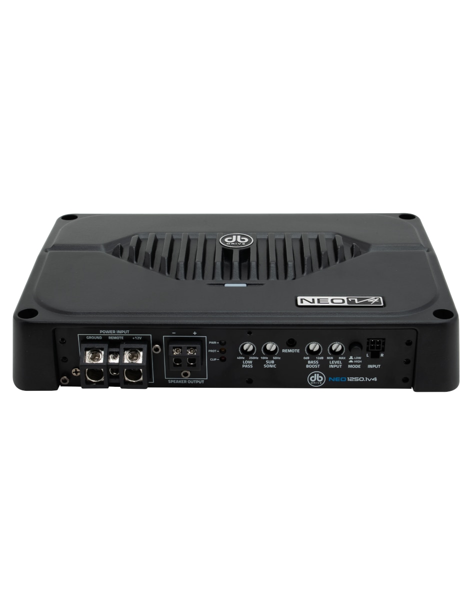 Amplificador para auto neo 1250.1v4 de 12 vdc 2