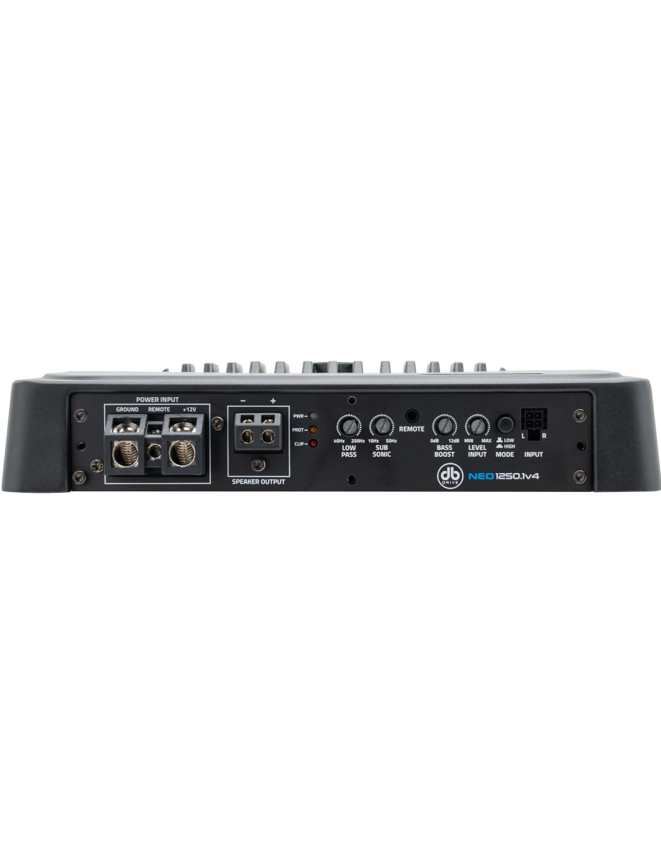 Amplificador para auto neo 1250.1v4 de 12 vdc 4
