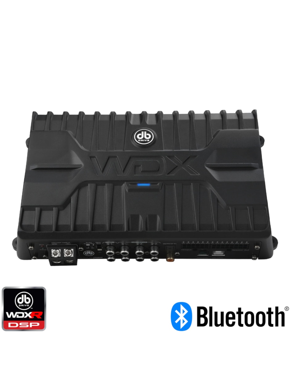 Amplificador para auto wdx-r1200.8-dsp de 12 vdc 4