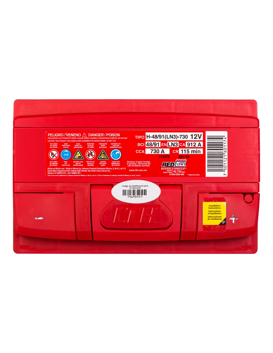 Acumulador H-48/91(LN3)-730 Acumulador H-48/91(LN3)-730